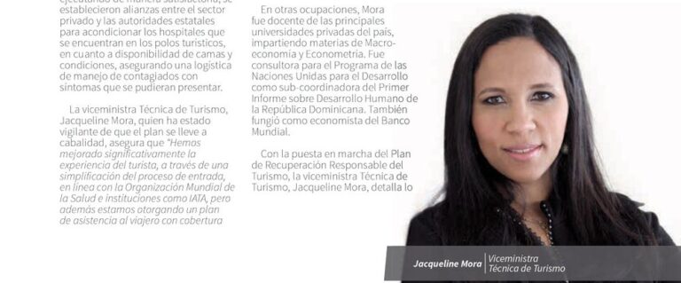 Entrevista con Jacqueline Mora: Factores claves para la reapertura exitosa del turismo